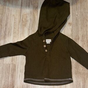 Mud Pie Olive Hooded Kids Sweatshirt never worn